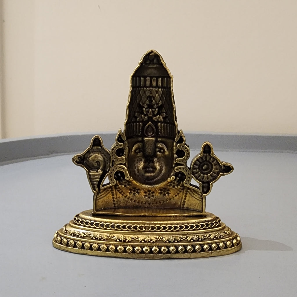 3.5 inch Balaji Venkateshwara car dashboard idol ( 85 gram)