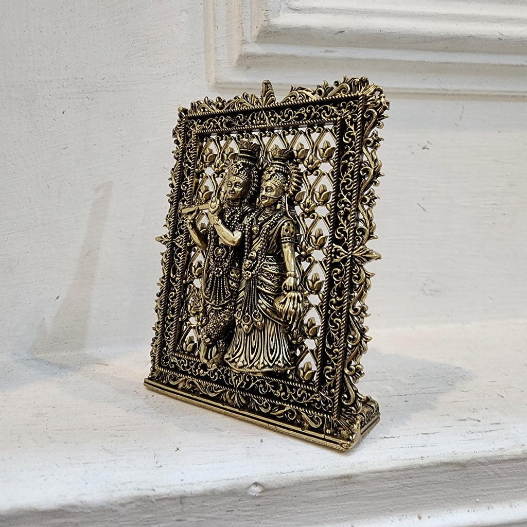 RADHA KRISHNA FOR CAR DASHBOARD 12 cm , 0.213 KG