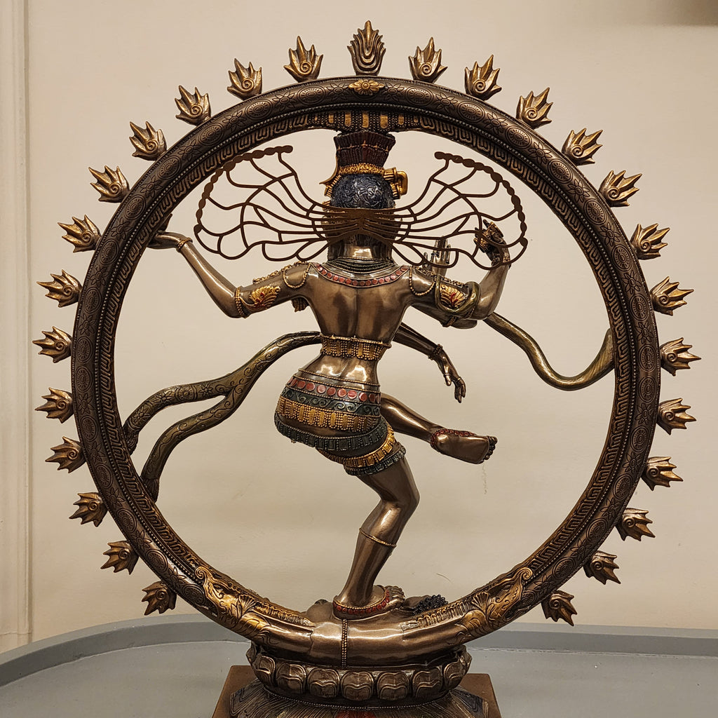 18 inch long Nataraja Statue bronze finished