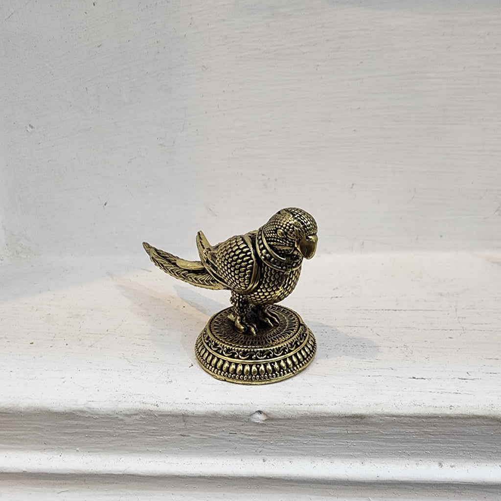 Premium Brass Parrot idol for vastu or decor