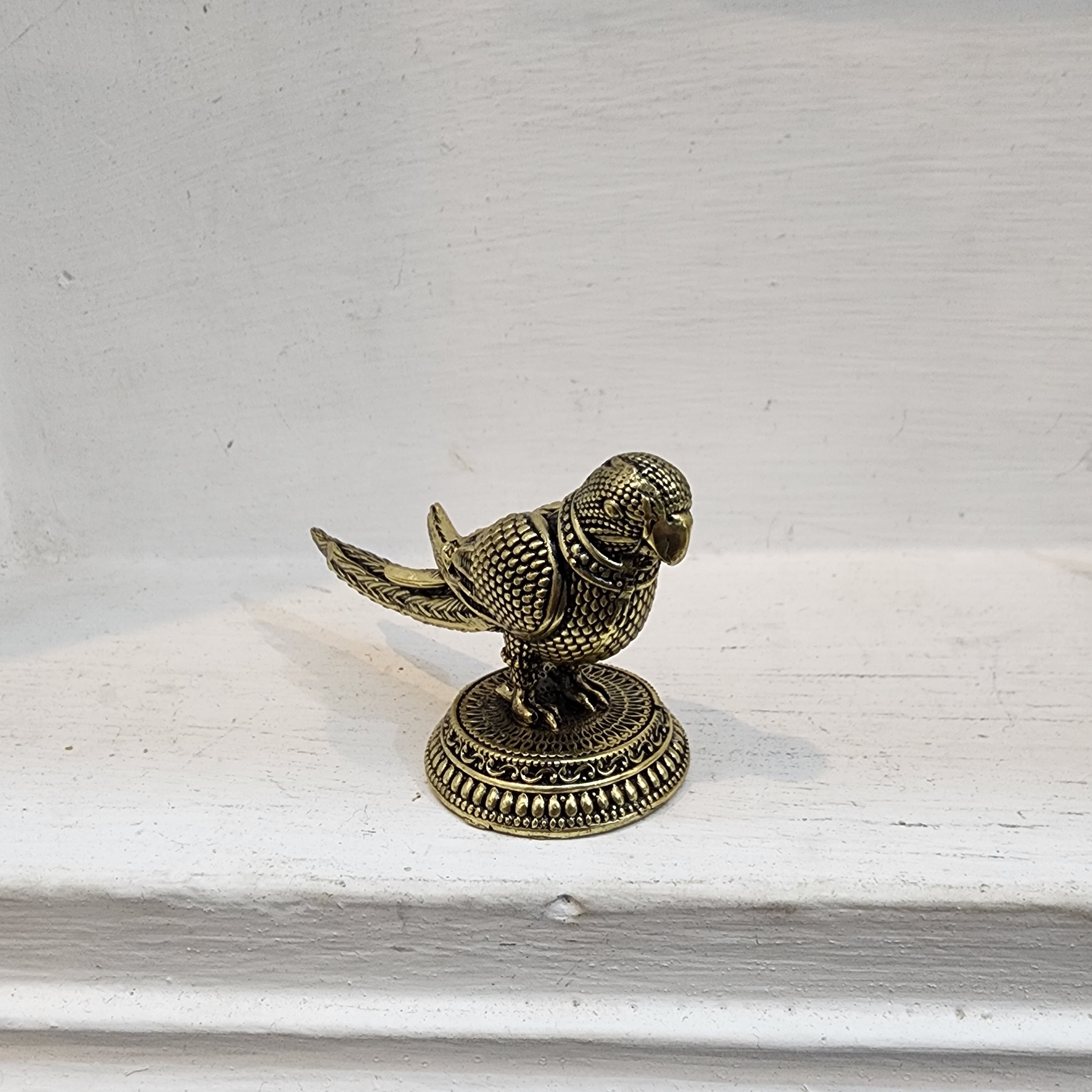 Premium Brass Parrot idol for vastu or decor