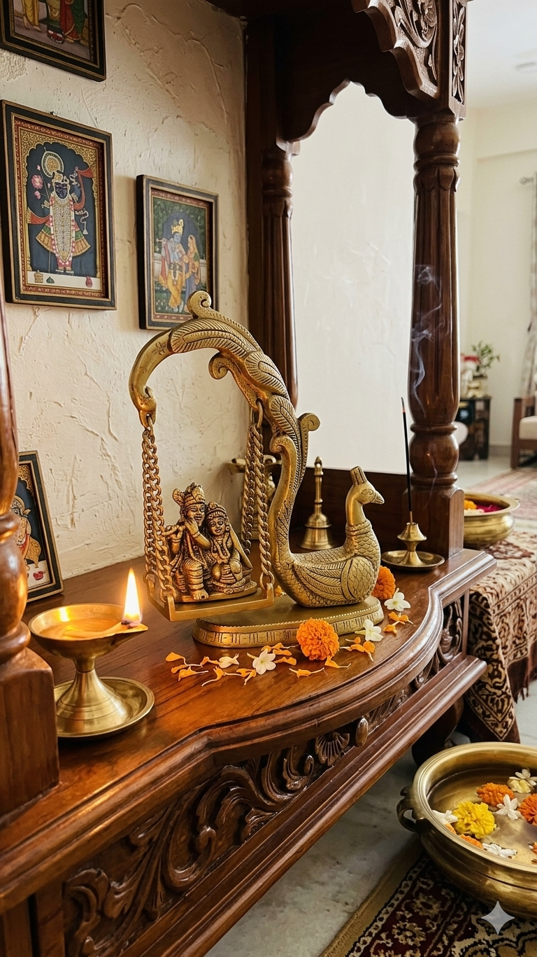 radha krishna ji statue 