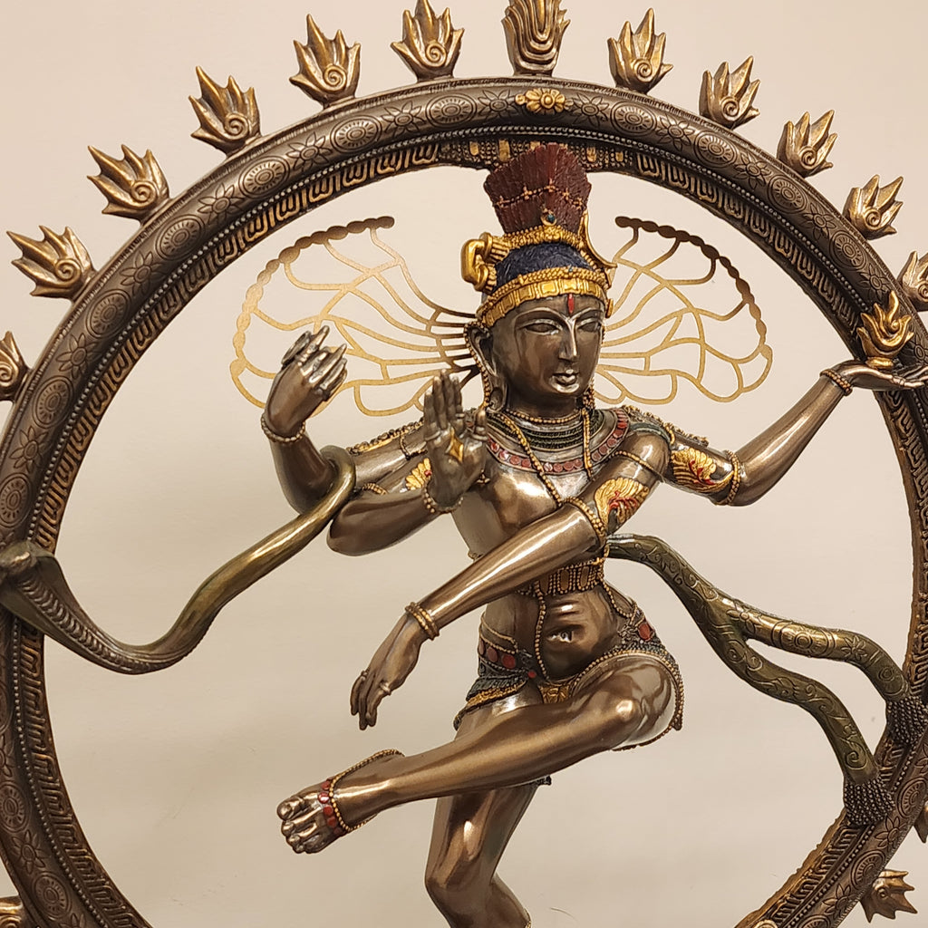 18 inch long Nataraja Statue bronze finished