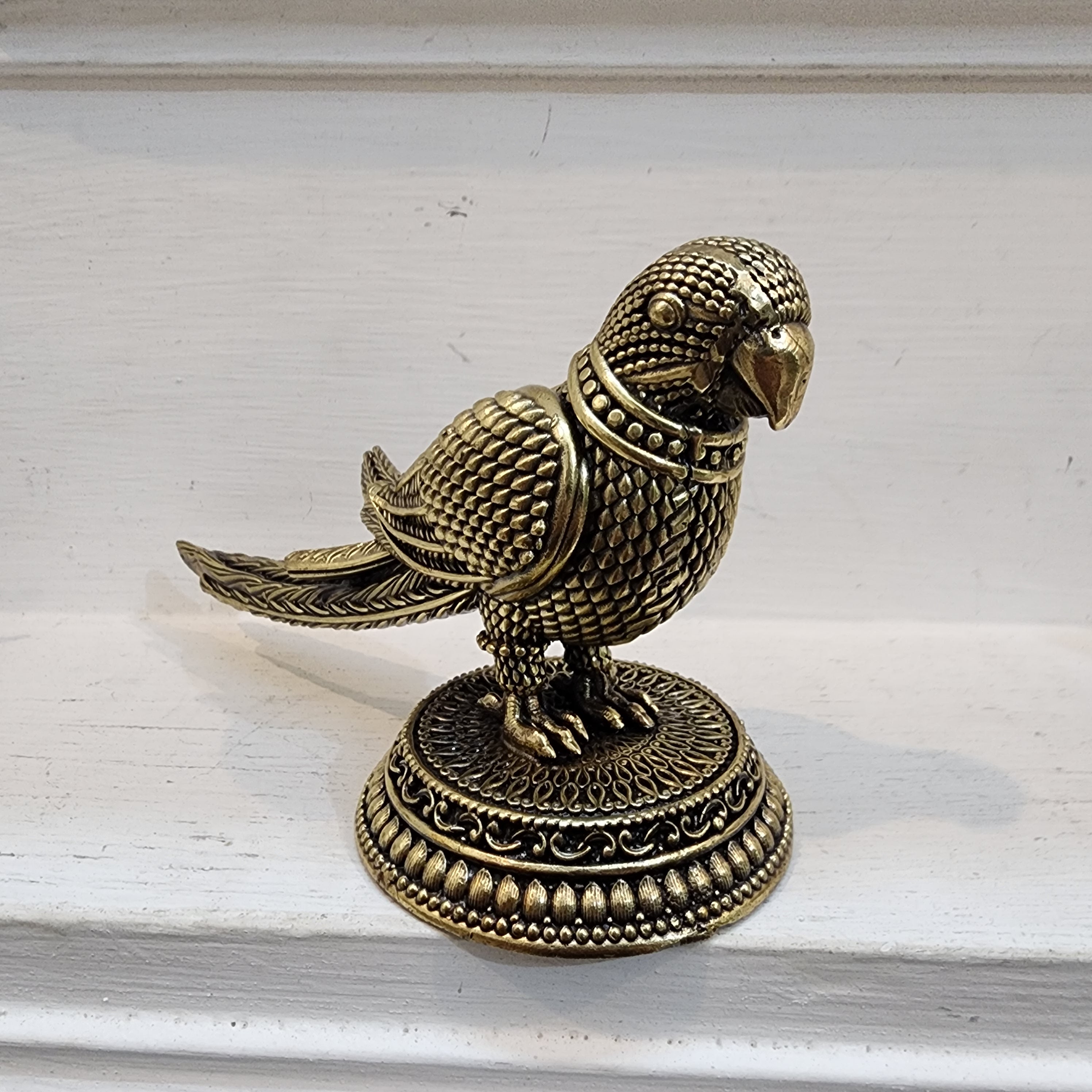 Premium Brass Parrot idol for vastu or decor