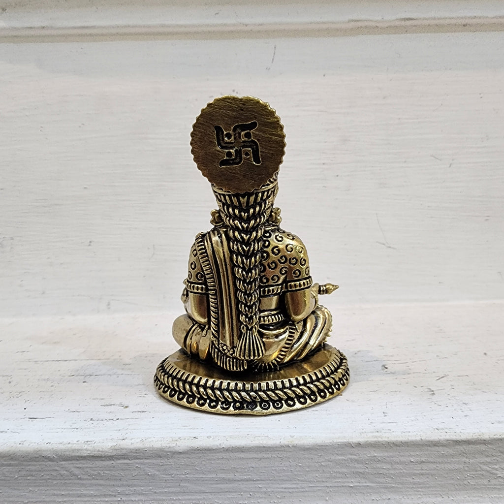 8 cm or 5 cm Mata Annapurna idol premium brass